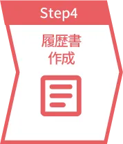 step4 履歴書の作成