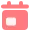 ピンクのカレンダー