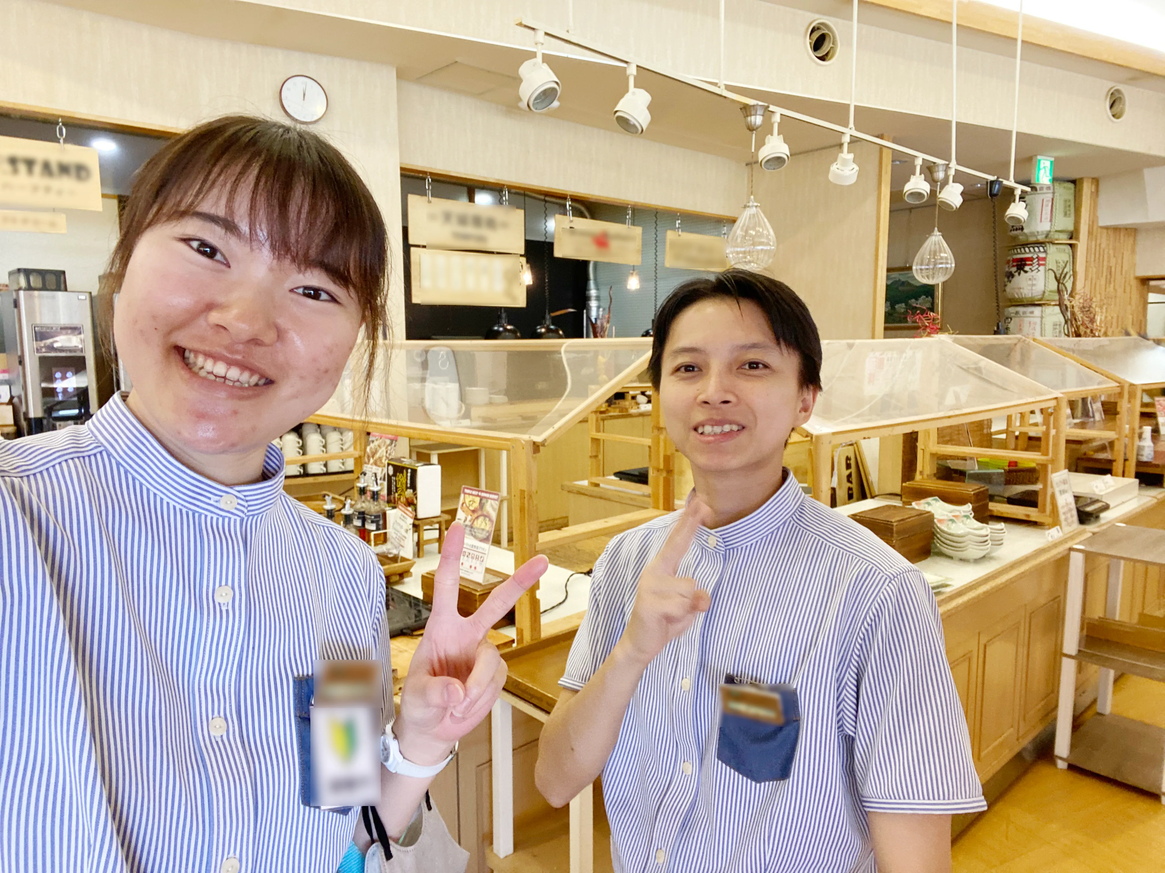 同僚とツーショット