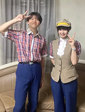 同僚とツーショット